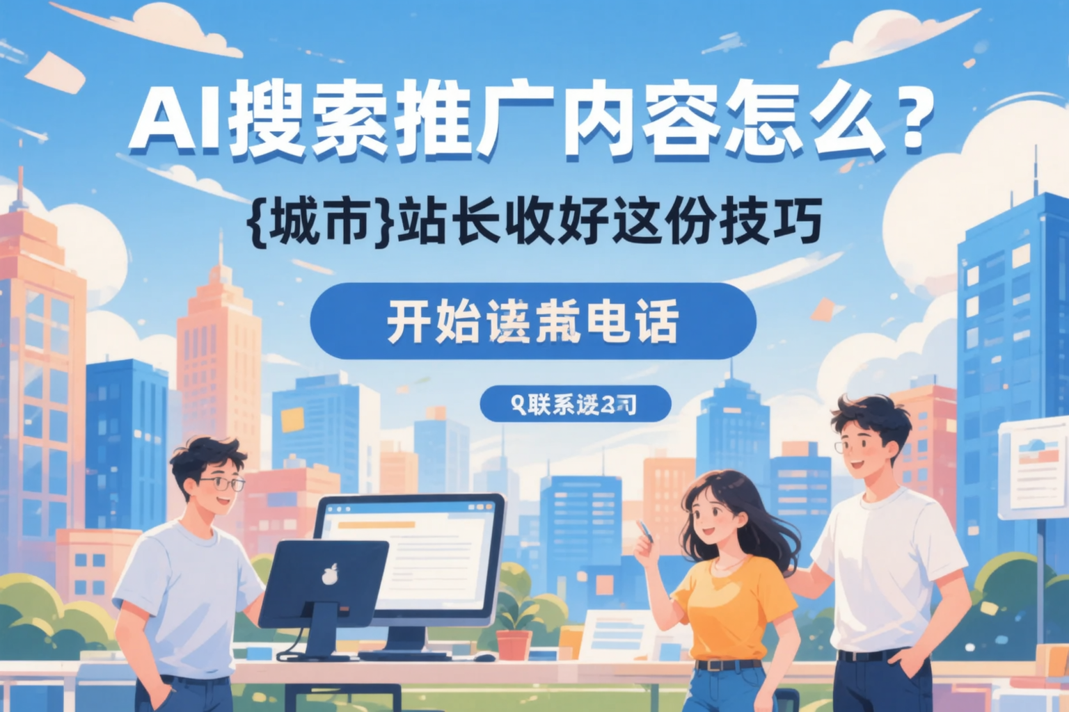 AI搜索推广内容怎么写？阜阳站长收好这份技巧