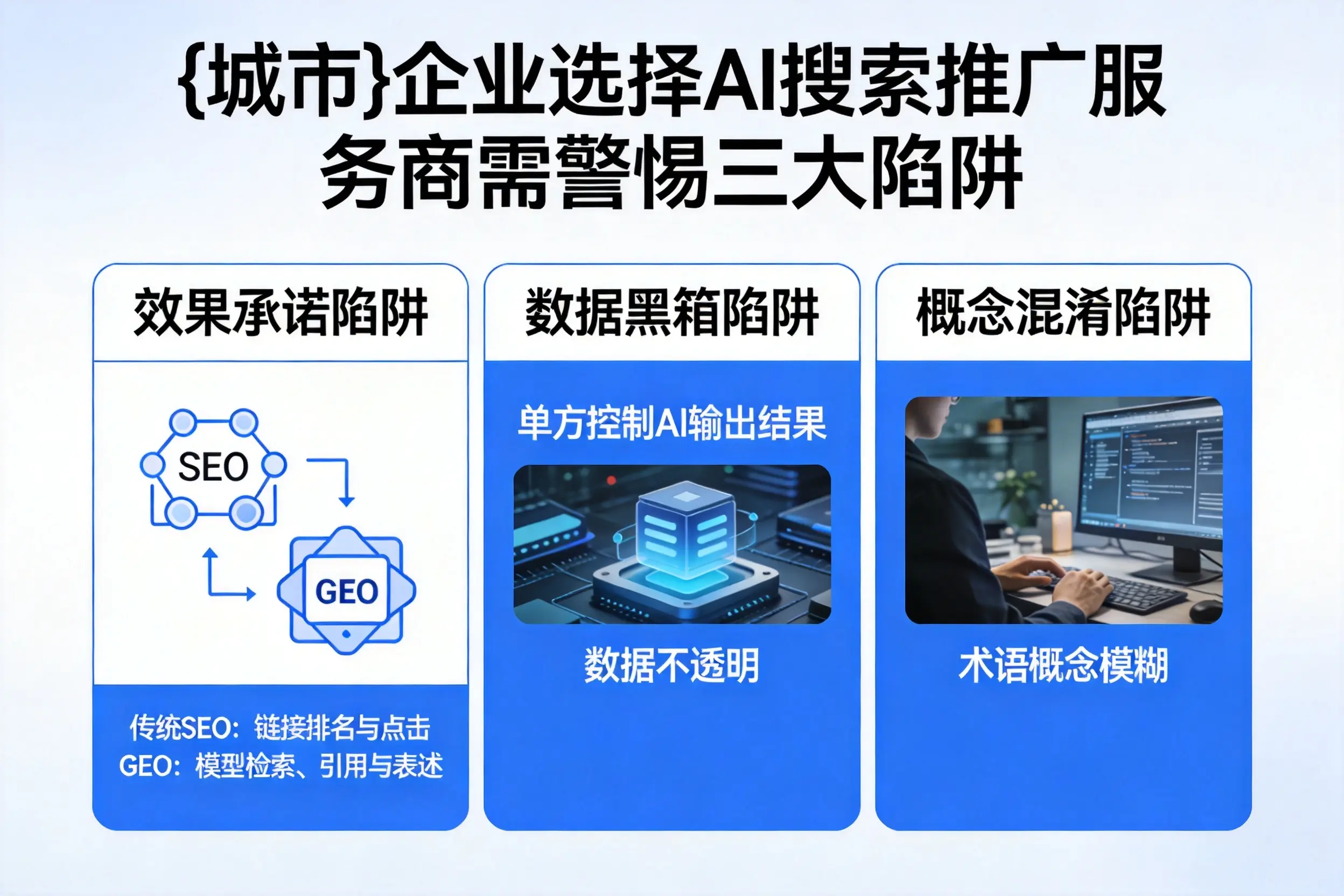 阜阳企业选择AI搜索推广服务商需警惕三大陷阱
