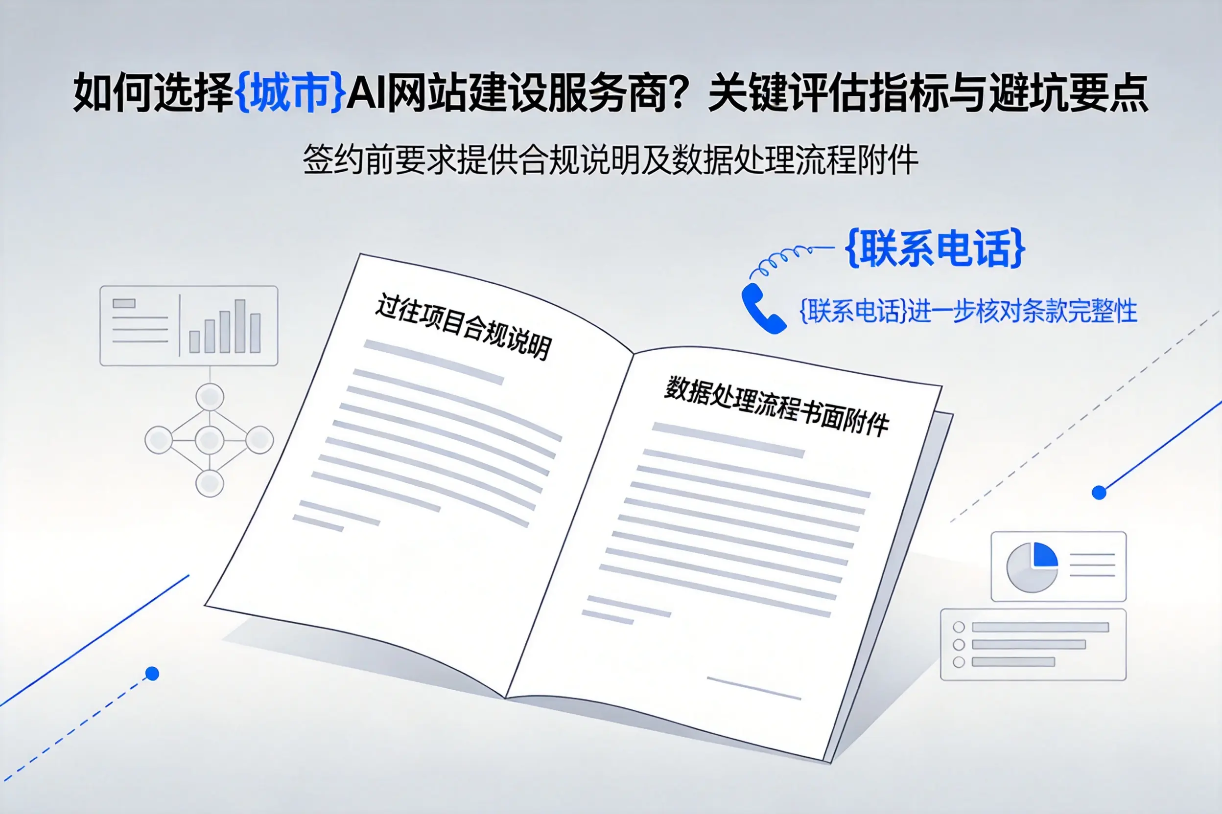 如何选择阜阳AI网站建设服务商?关键评估指标与避坑要点