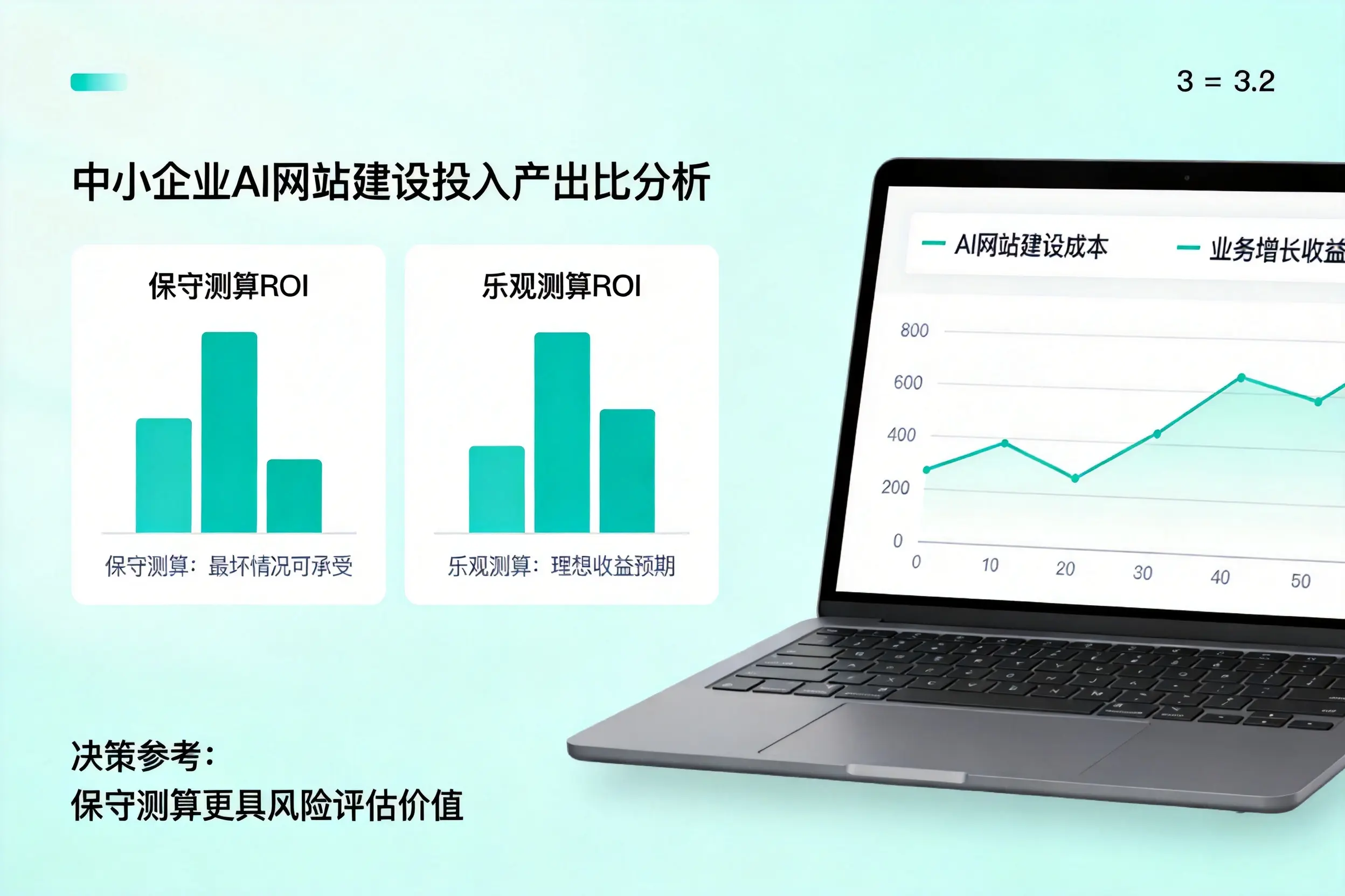 阜阳中小企业AI网站建设投入产出比怎么算?先看这份分析