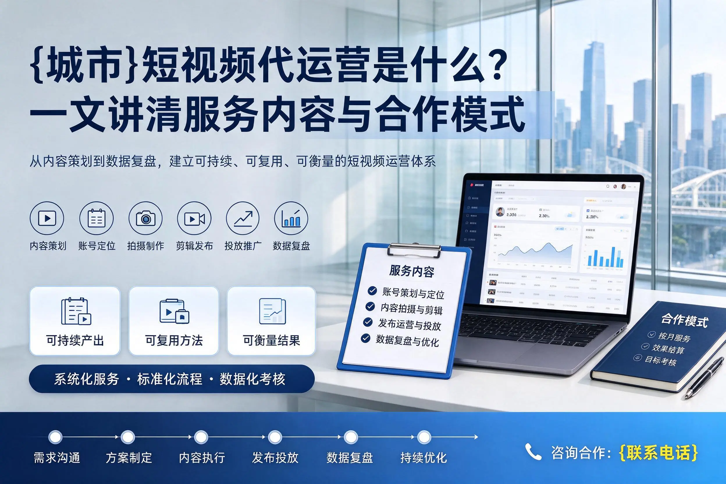 阜阳短视频代运营是什么？一文讲清服务内容与合作模式